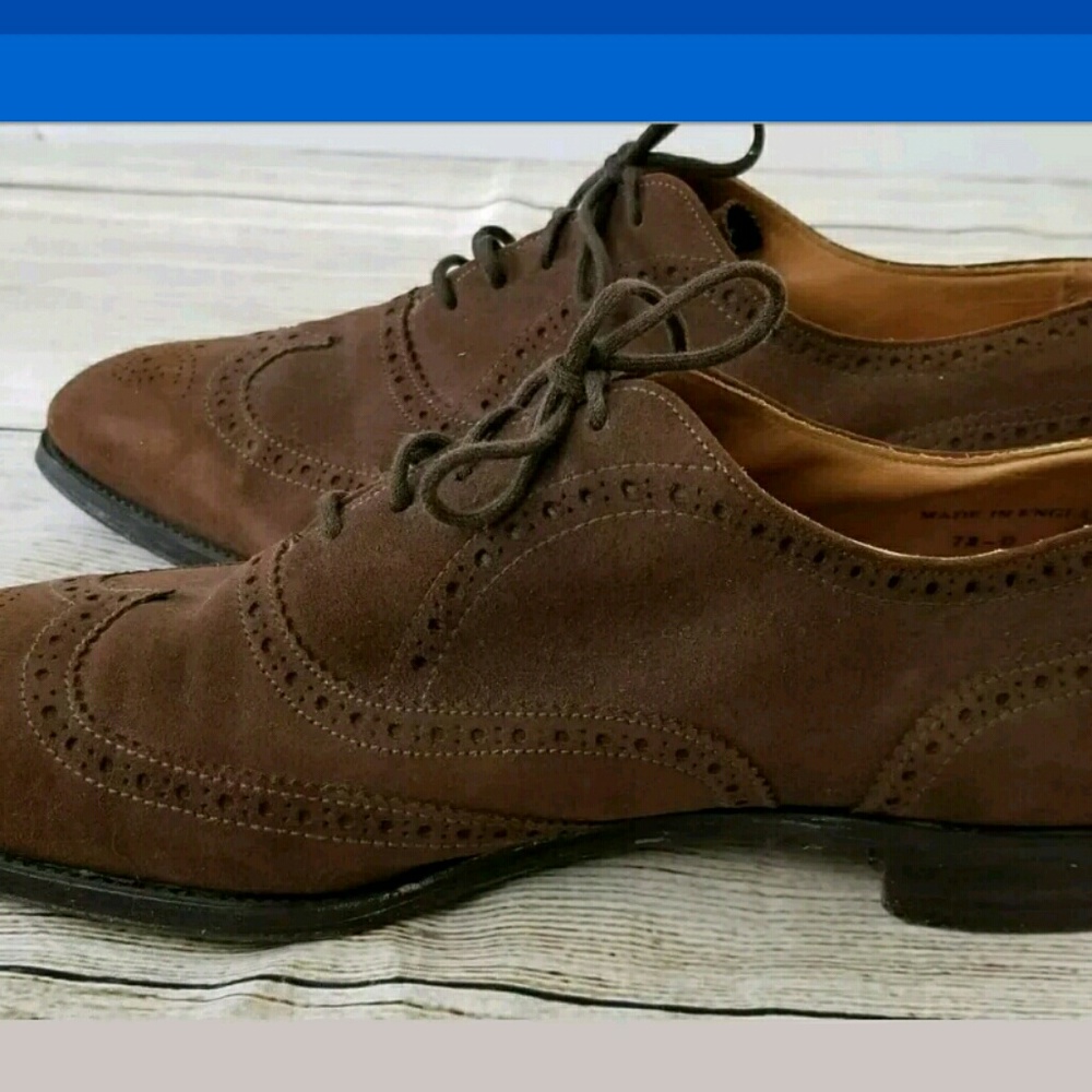 Brooks Brothers Suede shoes, Brown, US 9